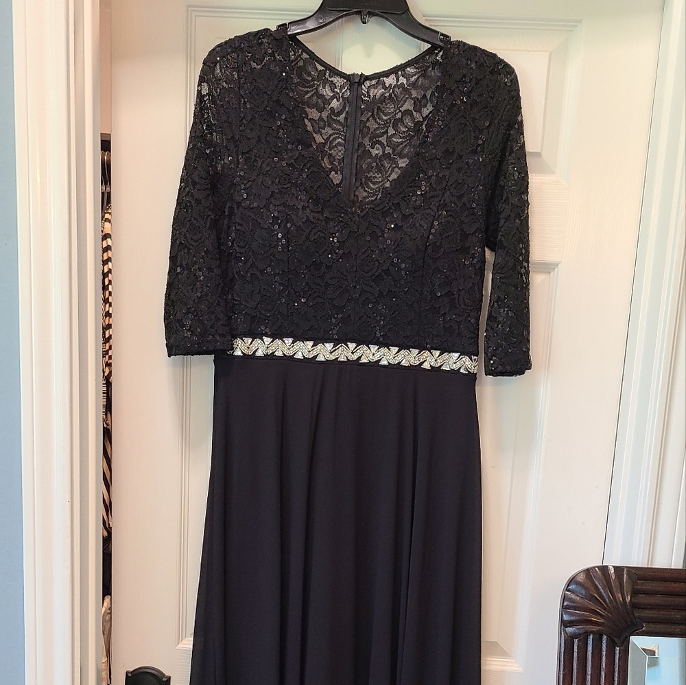 Black formal dress